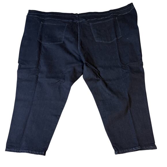 NWT Universal Standard Size 36 Petite Dark Indigo Seine Jeans Skinny 24” - Picture 2 of 12